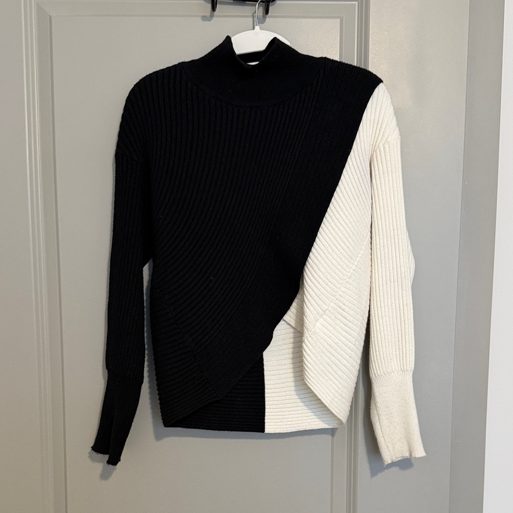 Express Black and White Women's Sweater